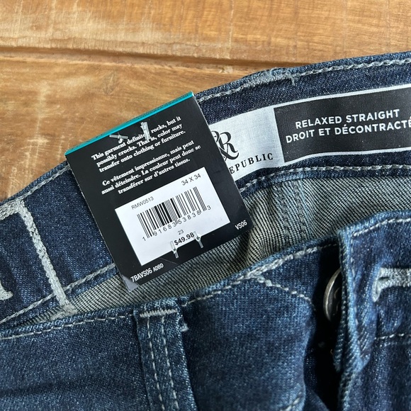 R&R Relaxed Straight Jeans - Picture 6 of 9